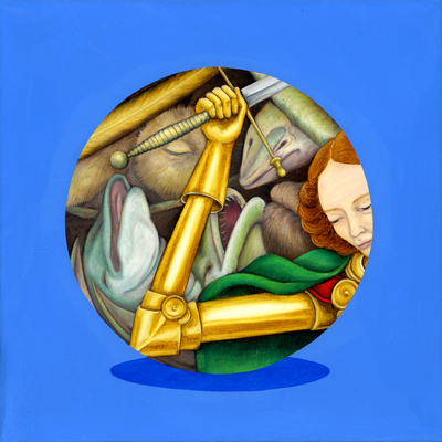 Annette von der Bey, Sturz der gefallenen Engel