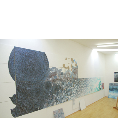 Annette von der Bey, das GROßE im Atelier