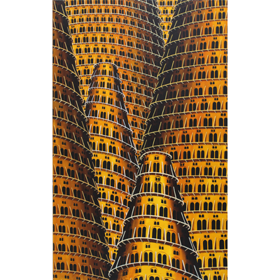 Annette von der Bey, Turm zu Babel