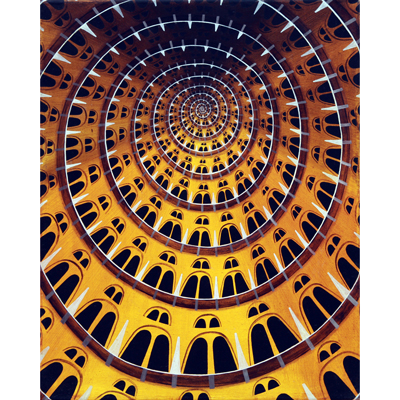 Annette von der Bey, Turm zu Babel, Turmspirale