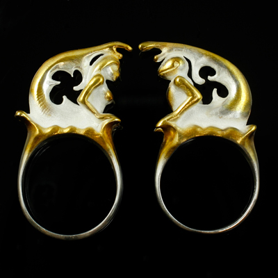 Annette von der Bey, Ringe Nixe und Nixenritter