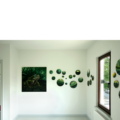 Annette von der Bey, Installation Paradies im Bargheer Museum