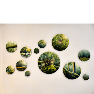 Annette von der Bey, Installation Paradies im Bargheer Museum