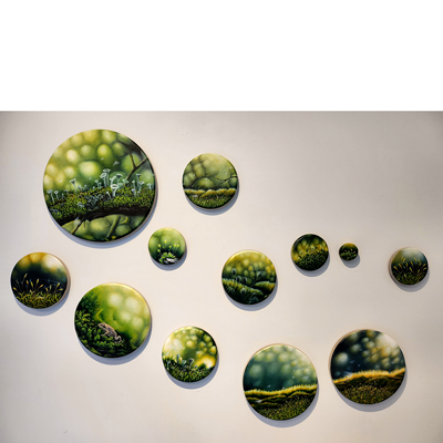 Annette von der Bey, Installation Paradies im Bargheer Museum