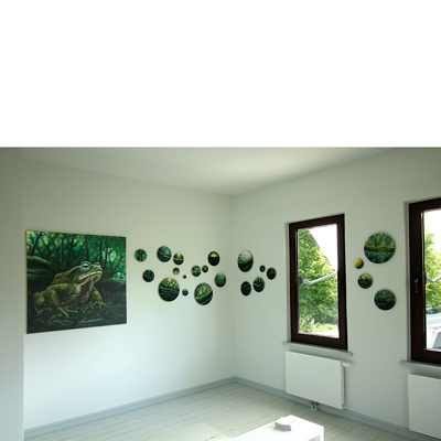 Annette von der Bey, Installation Paradies im Bargheer Museum