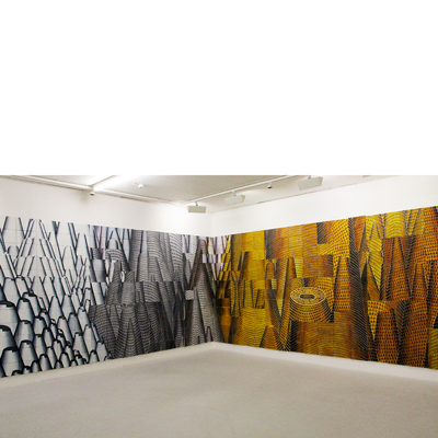 Annette von der Bey, 2019, Installation Turmbau, Frauenmuseum, Bonn