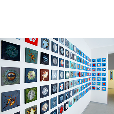 Annette von der Bey, Installation INDEX, 2022, E71, Mönchengladbach