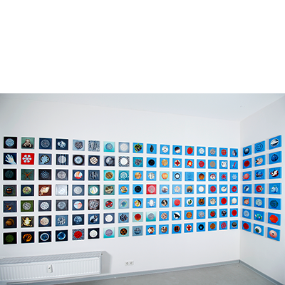 Annette von der Bey, Installation INDEX, 2022, E71, Mönchengladbach