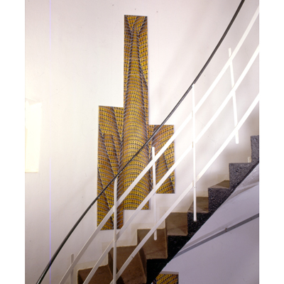 Annette von der Bey, Installation Turmbau im Alten Wasserturm Viersen