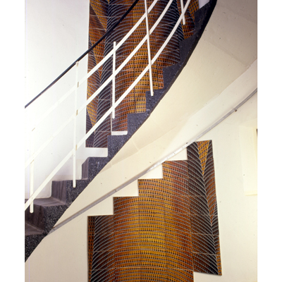Annette von der Bey, Installation Turmbau im Alten Wasserturm Viersen